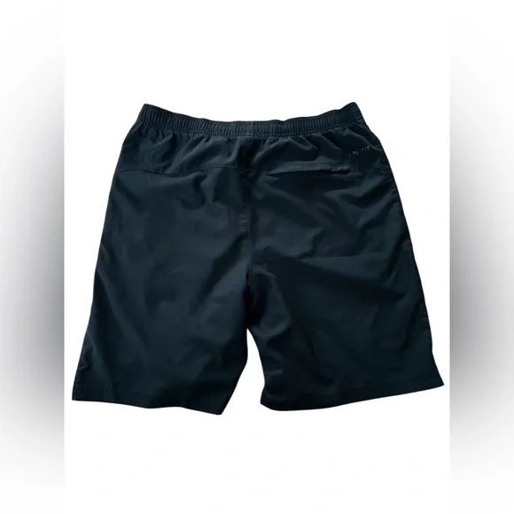 Nike Men's Black and White Athletic Shorts - Picture 2 of 4